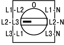 ДКС Кулачк. перекл. с ручкой. AS1223D-2723