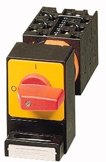 EATON 0000044975 Кулачковый переключатель 32А 3P + замок  красная ручка , переднее крепление