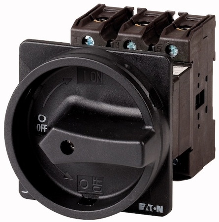 EATON 0000064976 Главный выключатель 3P 100A , черная ручка , запираемый , заднее крепление