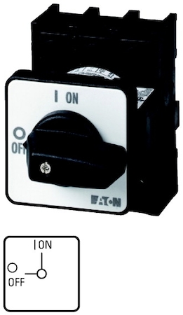 EATON 0000048369 Выключатель , 3P , 32A , переднее крепление в отверстия 22мм