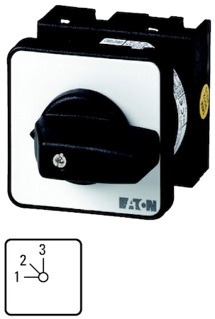 EATON 0000093432 Ступенчатый, 3P, Ie = 12A , FS 1-3 , 45 °, замок, 48х48 мм , центральная установка