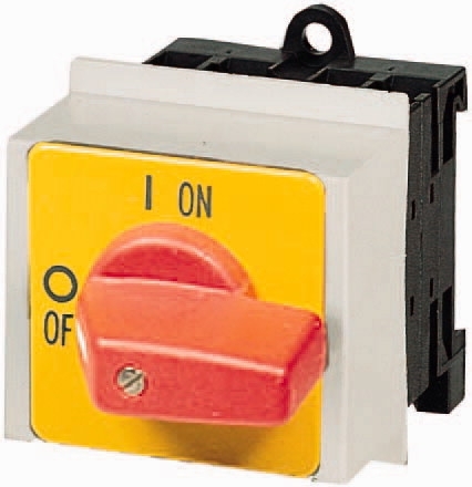 EATON 0000027378 Аварийный выключатель , 3P + N , 32А , красная ручка , модульное исполнение