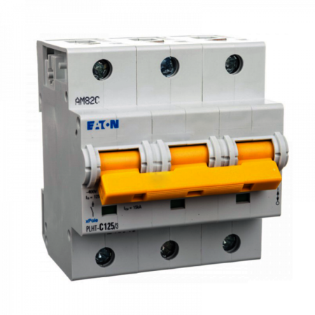 EATON 0000248041 Автоматический выключатель 125А, кривая отключения С, 3 полюса, откл.способность 15кА
