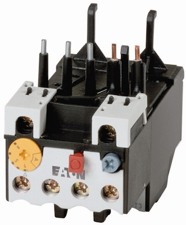 EATON 0000278439 Реле перегрузки, доп. контакты 1НЗ+1НО, уставка расцепителя 4...6 А, для контакторов DILM7…15, SDAINLM12…22, DIULM7…12