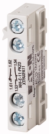 EATON 0000082882 Стандартный доп. контакт 1НО, 1НЗ, фронтальная установка