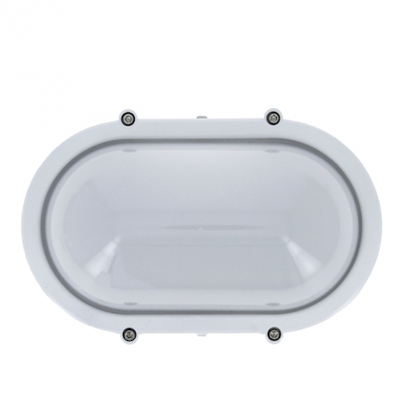 PWD-MO-8-4K-IP65-W-LED Светильник светодиодный ЖКХ металл белый овал 8Вт IP65 серии PWD-LED EKF Proxima