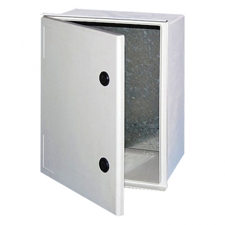 smc-400-400-200 Шкаф стеклопласт. противоудар. PRAXIS (400x400x200) навес. IP66 EKF PROxima