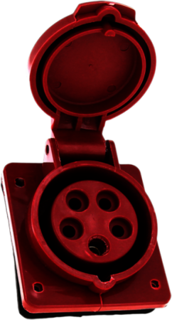 PS-424-32-380 Роз. стац. внутр. 424 3Р+РЕ 32А 380В IP44 EKF 
