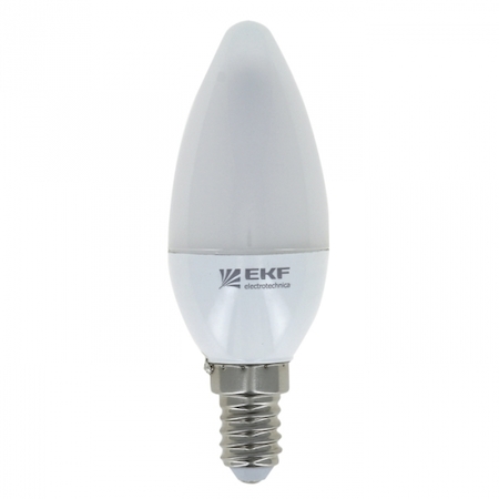 FLL-C35-3-230-4K-E14 Лампа светодиодная FLL-C35 3W 4000К E14 EKF Simple