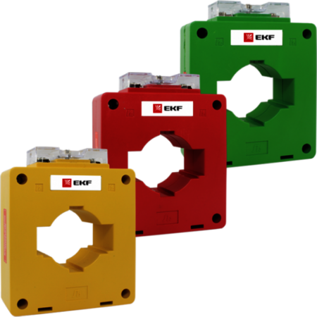 tc-100-2500-c-0.5 S Трансформатор тока ТТЭ-100-2500/5А класс точности 0,5S (color) EKF PROxima