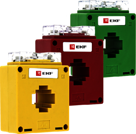 tc-30-100-c-0.5 S Трансформатор тока ТТЭ-30-100/5А класс точности 0,5S (color) EKF PROxima