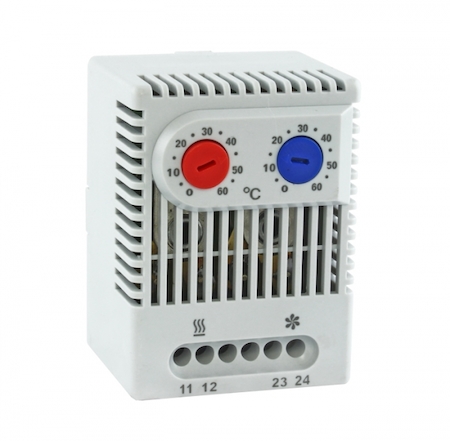 mk-mech-dual Терморегулятор  двухканальный 10 A EKF PROxima