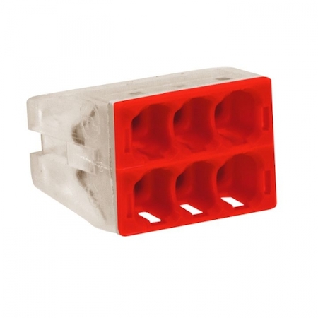 plc-smk-126 Клемма СМК-126 комп. 6 отверстий 0,5-2.5мм2 (50шт.) EKF