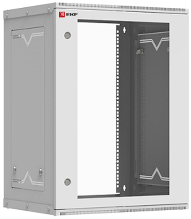 ITB15G450D Шкаф телекоммуникационный настенный разборный 15U (600х450) дверь стекло, Astra серия EKF PROxima