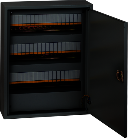 Фото EKF mb21-54n Щит распред. навесной ЩРН-54 пласт. замок (480х400х120) IP31 PROxima