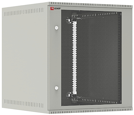 ITB12G650E Шкаф телекоммуникационный настенный 12U (600х650) дверь стекло, Astra E серия EKF PROxima