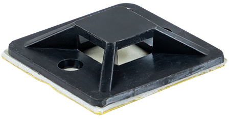 Фото EKF plc-20x20-b Площадка самоклеящаяся (20х20мм.) черная (100шт.)