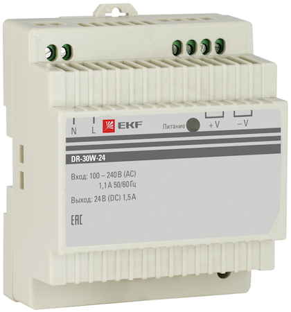 dr-30w-24 Блок питания 24В DR-30W-24 EKF PROxima