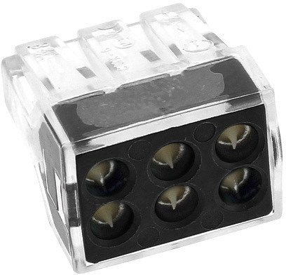 plc-smk-106r Строительно-монтажная клемма СМК 773-106 6 отверстий 1,0-2,5мм2 (4шт.) EKF PROxima