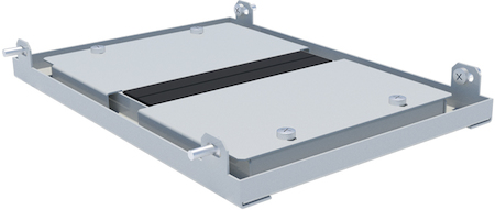 PBC3D600 Нижняя сальниковая панель составная Ш300 Г600 EKF AVERES