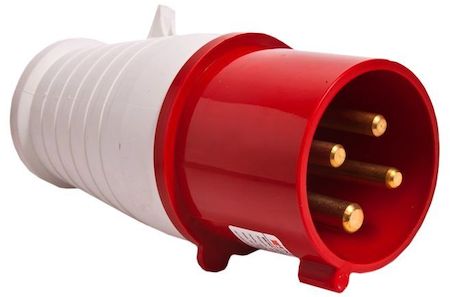 ps-014-16-380 Вилка переносная 014 3Р+РЕ 16А 380В IP44 EKF PROxima