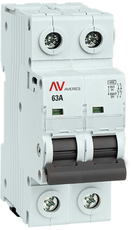 avn-2-63-av Выключатель нагрузки AVN 2P 63A EKF AVERES