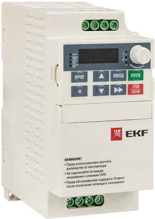 VT80-0R7-1 Преобразователь частоты 0,75 кВт 1х230В VECTOR-80 EKF Basic