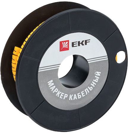 plc-KM-2.5-7 Маркер кабельный 2,5 мм2 "7" (1000 шт.) (ЕС-1) EKF PROxima