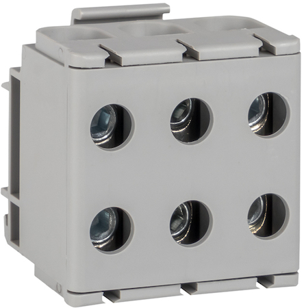 plc-kvs3-16-50-grey Клемма силовая вводная тройная КСВ 16-50 серая EKF PROxima