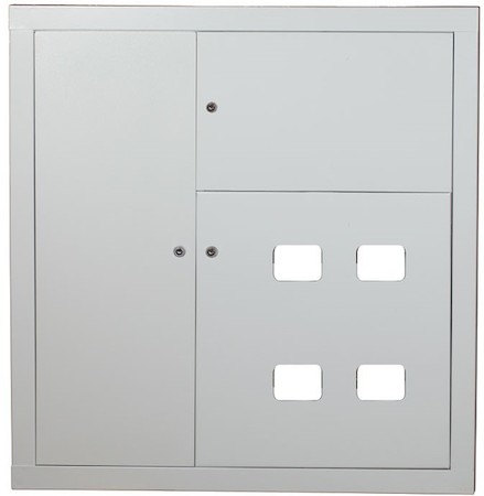 mb10-v-4z Щит этажный ЩЭ 4 кв. слаботочный отсек слева (1010х950х160) IP31 EKF PROxima