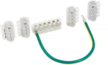sv-15 Комплект клеммников SV15 3x KE10.1 + 1x KE10.3 (Al 10-35 / Cu 1.5-25) для сетей уличного освещения EKF PROxima