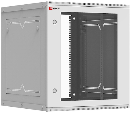ITB12G650D Шкаф телекоммуникационный настенный разборный 12U (600х650) дверь стекло, Astra серия EKF PROxima