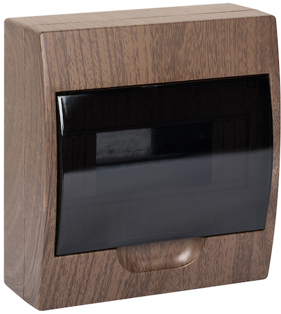 Фото EKF pb40-n-8-dark Щит ЩРН-П- 8 IP41 темное дерево PROxima