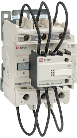ctrk-s-95-40-400 Контактор для конденсатора КМЭК 40квар 400В 2NО+1NC EKF PROxima