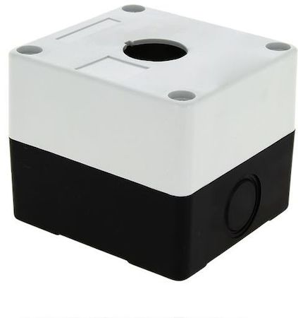 Фото EKF cpb-101-w Корпус КП101 пластиковый 1 кнопка белый PROxima
