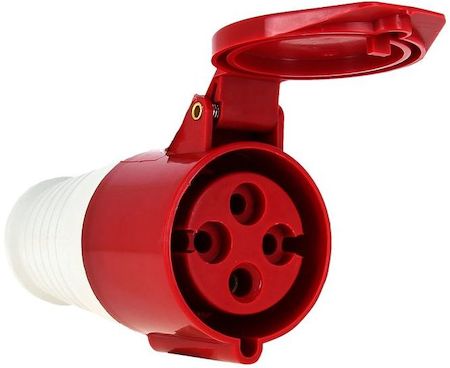 ps-214-16-380 Розетка переносная 214 3Р+РЕ 16А 380В IP44 EKF PROxima