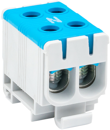 plc-kvs2-16-50-blue Клемма силовая вводная двойная КСВ 16-50 синяя EKF PROxima