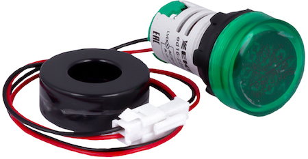 ed16-22avd-g Индикатор значения тока и напряжения зеленый ED16-22AVD 100А EKF PROxima