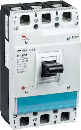 Фото EKF mccb-33-315-TR-av Автоматический выключатель AV POWER-3/3 315А 35kA TR