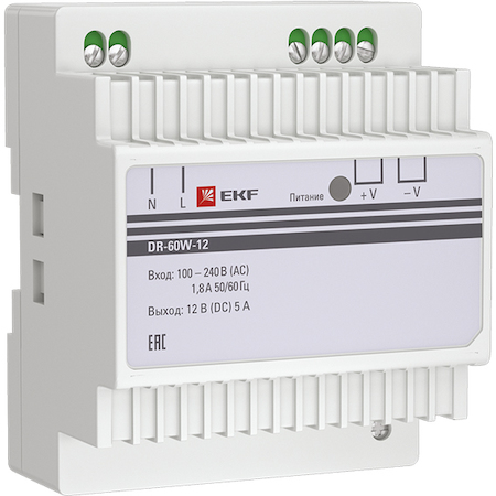dr-60w-12 Блок питания 12В DR-60W-12 EKF PROxima
