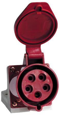 ps-115-16-380 Розетка стационарная наружная 115 3Р+РЕ+N 16А 380В IP44 EKF PROxima