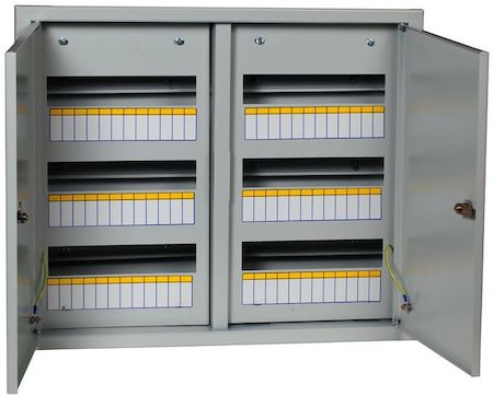 Фото EKF mb11-90 Щит распред. встраиваемый ЩРВ-90 двухдверный (520х720х120) IP31 PROxima