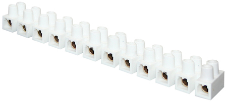 plc-KK-4-3-ps-w Колодка клеммная  (4мм.) 3А полистирол белая (10шт.) EKF PROxima