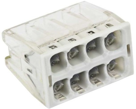plc-smk-2273-248r Клемма СМК 2273-248 (с пастой) 8 отверстий 0,5-2.5мм2 (4шт.) EKF PROxima