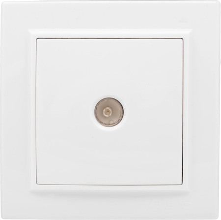 ERA00-027-10 Минск Розетка TV 1-местная СП бел. 75Ом 5-862МГц EKF Basic
