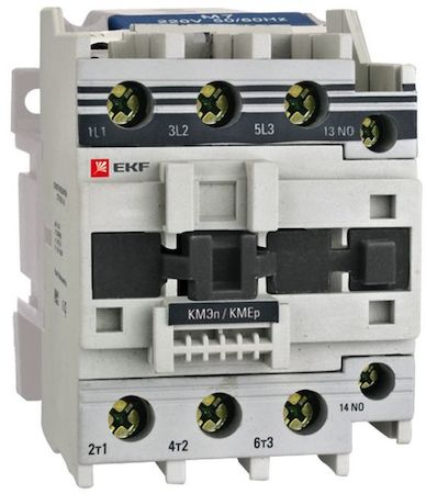 ctr-s-40-220-nc-no-p Контактор КМЭп малогабаритный 40А 220В DC 1NO 1NC EKF PROxima