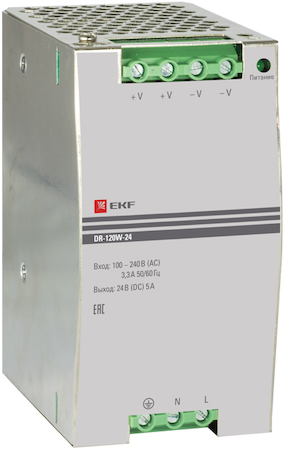 dr-120w-24 Блок питания 24В DR-120W-24 EKF PROxima