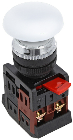 pbn-aea-w Кнопка AEA-22 белая NO+NC Грибок EKF PROxima