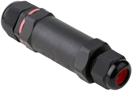 Фото EKF plc-uac-cb3 Кабельный коннектор I-образный (клеммник 3PIN) IP68 FreeTools