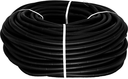 tpnd-16-25m Труба гофр. ПНД Plast с зондом d16мм (25м.) черная EKF PROxima